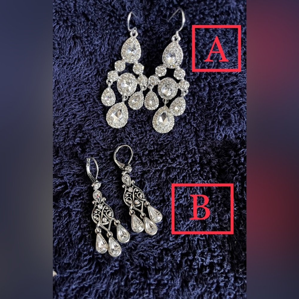 Beautiful costume jewelry earrings